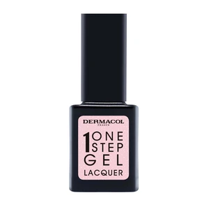 Dermacol One Step Gel Lacquer lak na nehty s gelovým efektem odstín 01 First Date 11 ml