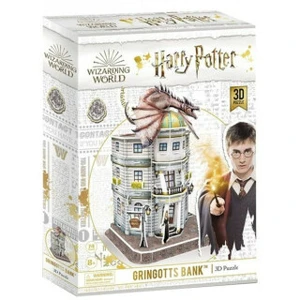 Cubicfun Puzzle 3D Harry Potter Příčná ulička Gringotts™ Banka 95 dílků