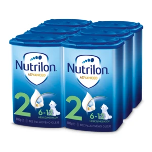 NUTRILON 2 Advanced Pokračovací kojenecké mléko od 6-12 měsíců 6 x 800 g