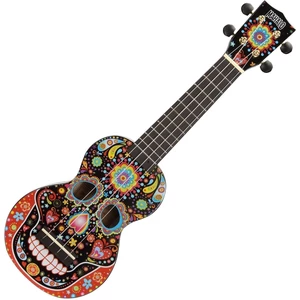 Mahalo MA1SK BK Szoprán ukulele Skull Black