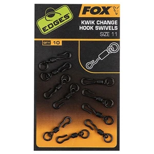 Fox obratlíky edges kwik change hook swivels - 11