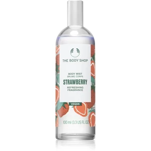 The Body Shop Strawberry tělový sprej pro ženy 100 ml