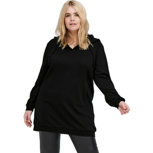 ONLY CARMAKOMA Dámská mikina CARSIV Regular Fit 15247165 Black XL/XXL