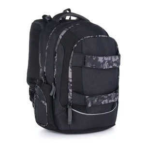 Bagmaster Studentský batoh FLICK 22 B šedo černý 34 l