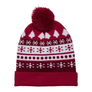 Christmas Beanie Dots red/white