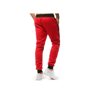 Red men's sweatpants Dstreet UX3729