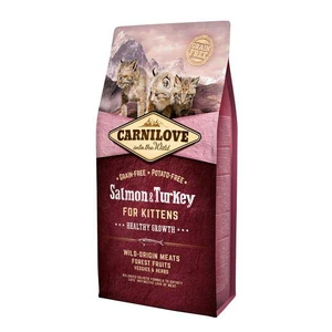 Carnilove Salmon and Turkey Kittens Healthy Growth 6kg