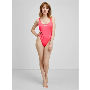 Růžové dámské jednodílné plavky Tommy Hilfiger - Dámské