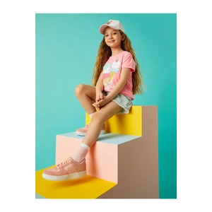 Koton Ice Cream Printed Short Sleeve T-Shirt