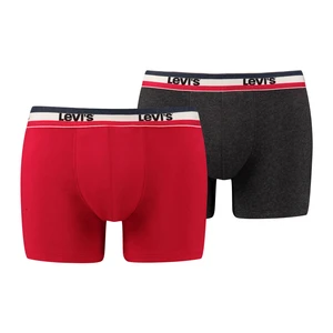 2PACK pánské boxerky Levis vícebarevné (905005001 786)