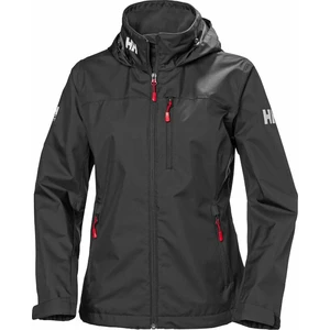 Helly Hansen Women's Crew Hooded Sailing Jacket Black M