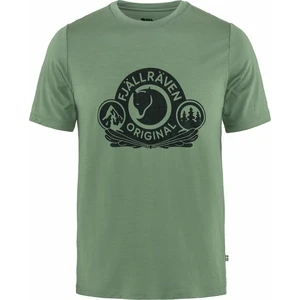 Fjällräven Abisko Wool Classic SS M Patina Green S Outdoor T-Shirt