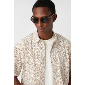 Koton Patterned Short Sleeve Shirt