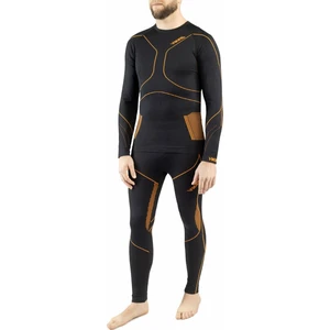 Viking Bruno Set Base Layer Black M Sous-vêtements thermiques