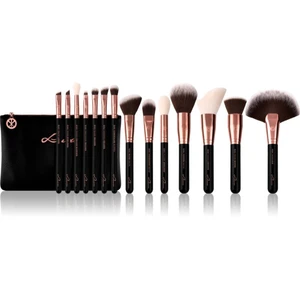 Luvia Cosmetics Essential Brushes Black Diamond sada štětců