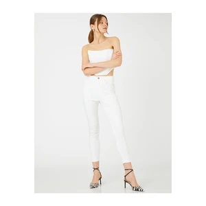 Koton Skinny Leg Jeans Trousers Slim Fit High Waist - Carmen Jean