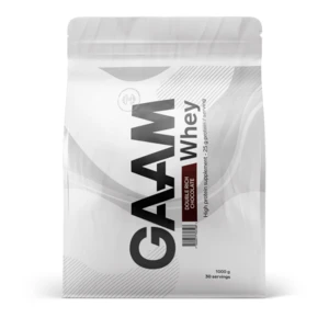 GAAM 100 % whey premium double rich chocolate proteín 1 kg