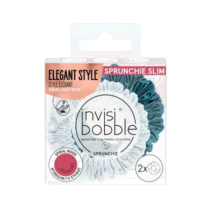 invisibobble Sprunchie Slim Cool as Ice gumičky do vlasov 2x1 ks
