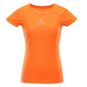 Women's quick-drying T-shirt ALPINE PRO BASIKA neon shocking orange