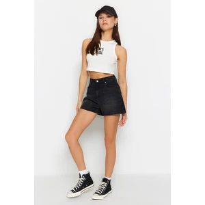 Trendyol Black Denim Shorts