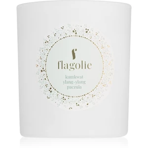 Flagolie White Label Kumquat, Ylang-Ylang, Patchouli vonná sviečka 150 g
