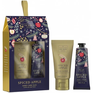 Scottish Fine Soaps Spiced Apple Hand Care Duo darčeková sada (na ruky) mini