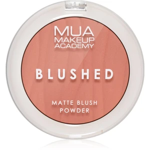 MUA Makeup Academy Blushed Powder Blusher pudrová tvářenka odstín Rose Tea 5 g