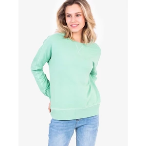 Light Green Womens Basic Sweatshirt Brakeburn - Women