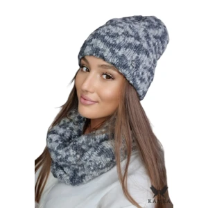Completo da donna Kamea Kamea_Set_Hat&Chimney_K.22.209.05_Multicolour