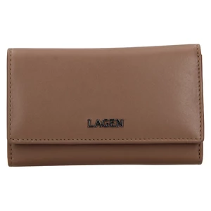 Lagen Dámska kožená peňaženka BLC/5304/222 TAUPE