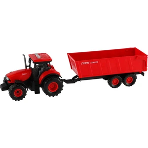 Traktor Zetor s valníkom 36 cm na zotrvačník červený