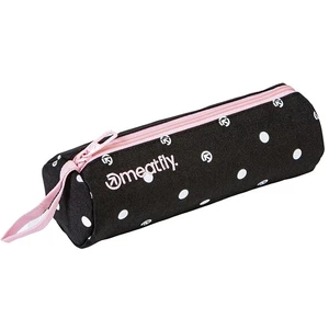 Meatfly Penál Basic Case Black Dots