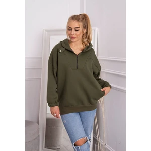 Khaki hoodie