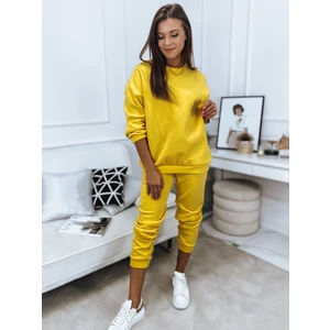 Women's sweatshirt ARIELLA PREMIUM yellow Dstreet