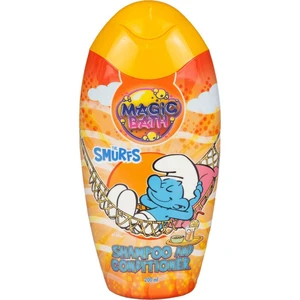 The Smurfs Magic Bath Shampoo & Conditioner šampon a kondicionér pro děti 200 ml