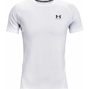 Under Armour Men's HeatGear Armour Fitted Short Sleeve White/Black L