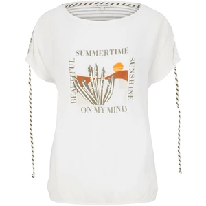 White Women's T-Shirt Tom Tailor - Women