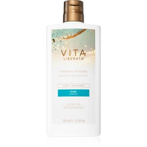 Vita Liberata Tanning Mousse Clear samoopalovací pěna na tělo odstín Dark 200 ml