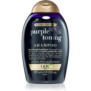 OGX Blonde Enhance+ Purple Toning fialový šampón neutralizujúci žlté tóny 385 ml