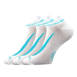3PACK socks Voxx white (Rex 10)