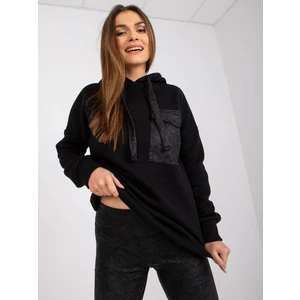 Black two-piece tracksuit with Elba leggings