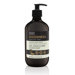 Baylis & Harding Goodness Oud, Cedar & Amber prírodné tekuté mydlo na ruky 500 ml