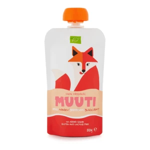 SALVEST Muuti BIO Jablko, mango a černý rybíz s červenou řepou (110 g)