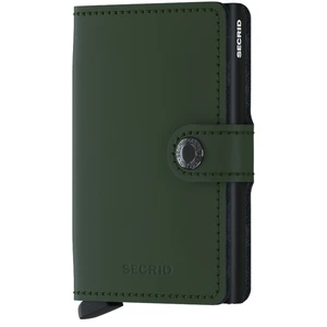 Secrid Miniwallet Matte - Green & Black