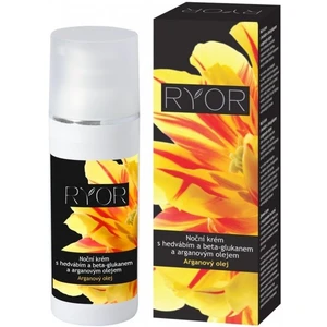RYOR Argan Oil nočný krém s hodvábom a beta-glukánom 50 ml
