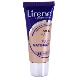 Lirene Nature Matte fluid 14 Caramel podkład - fluid z formułą matującą 30 ml