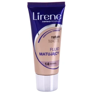 Lirene Nature Matte fluid 14 Caramel podkład - fluid z formułą matującą 30 ml