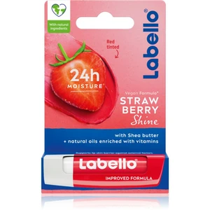 Labello Fruity Shine balzám na rty příchuť Strawberry 4.8 g