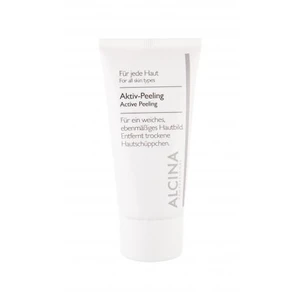 Alcina For All Skin Types aktívny peeling pre jemnú a vyhladenú pleť 50 ml