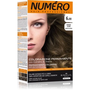 Brelil Numéro Permanent Coloring barva na vlasy odstín 6.00 Dark Blonde 125 ml